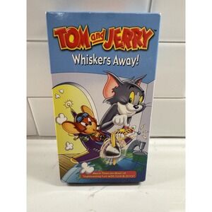 Vintage Tom and Jerry - Whiskers Away VHS- Support‎ Vets With Every Purchase